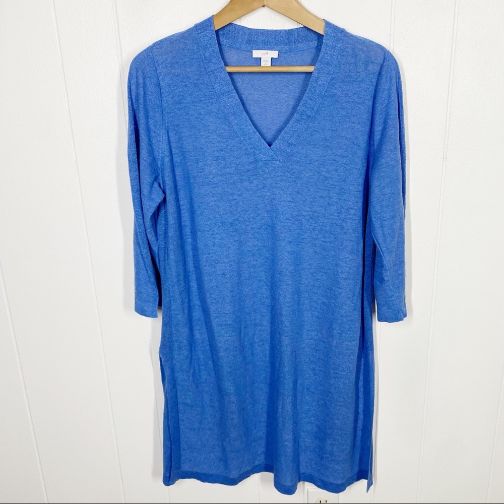 J. Jill Linen Blend Tunic Top